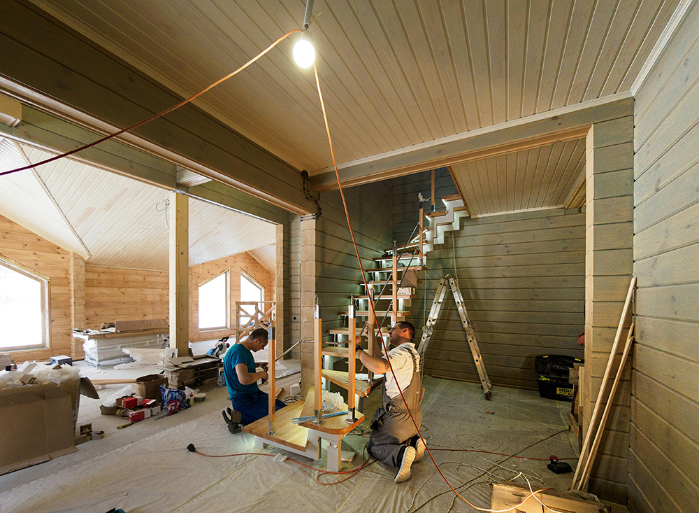 Basement remodeling